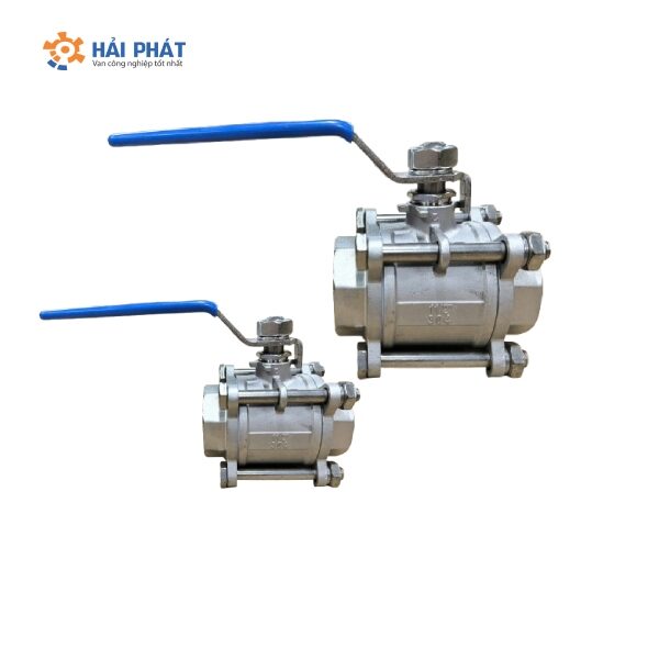 van bi inox nối ren 3pc dn40