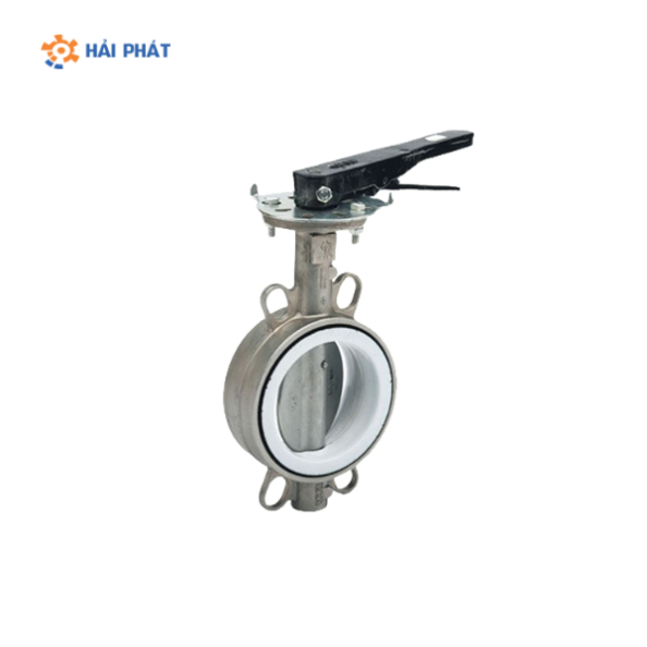 van bướm inox tay gạt dn65