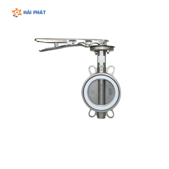 van bướm inox tay gạt dn50