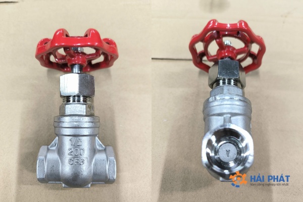 van cổng inox ren dn15