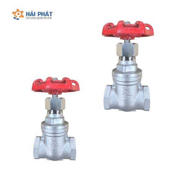 van cổng ty nổi inox nối ren dn20