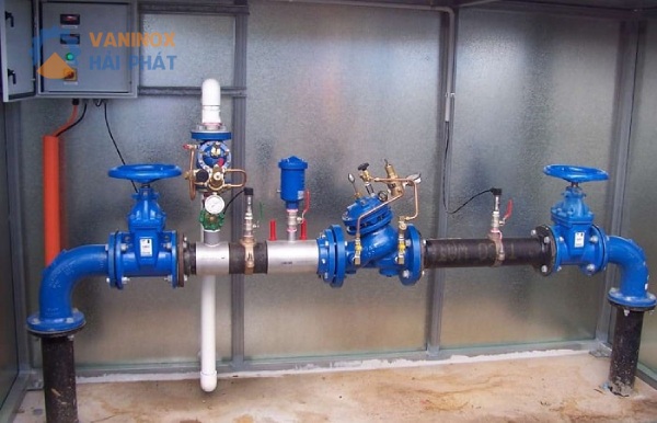 ứng dụng van cổng gang