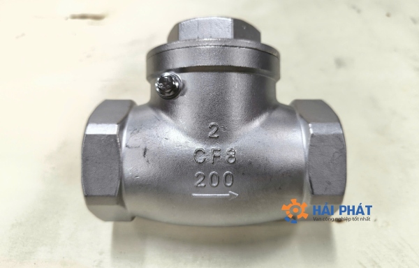 van 1 chiều lá lật ren 2 inch