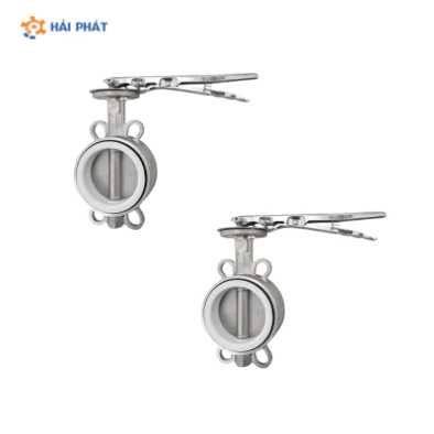 van-buom-tay-gat-inox-dn150-2 van bướm tay gạt inox dn150