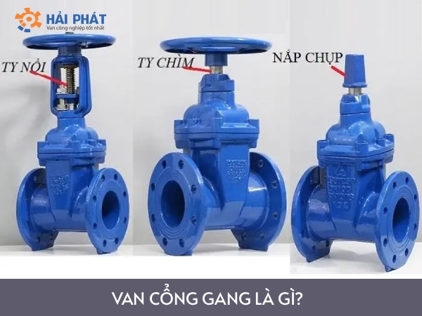 Van cổng gang: Cấu tạo, nguyên lý vận hành, báo giá