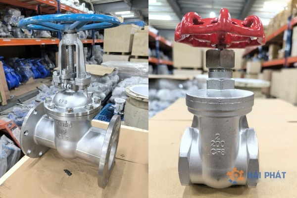 van cổng inox chính hãng