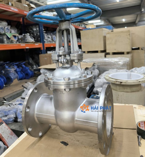 van cổng inox bích dn300