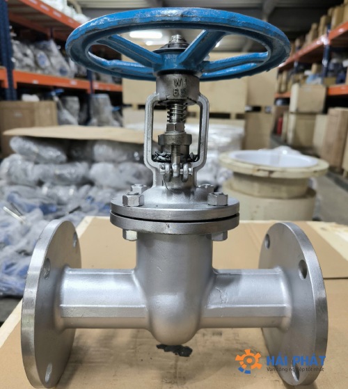 van cổng inox bích dn65