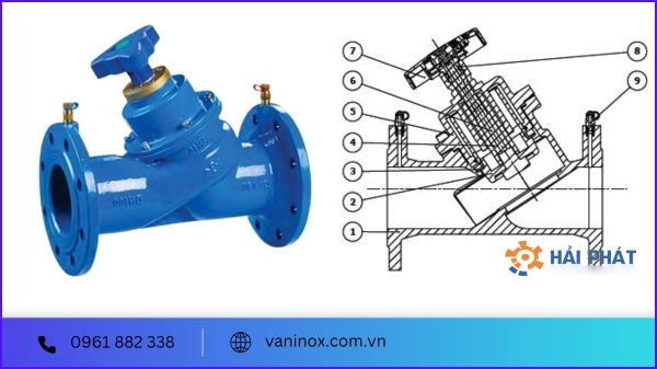 cấu tạo van cân bằng