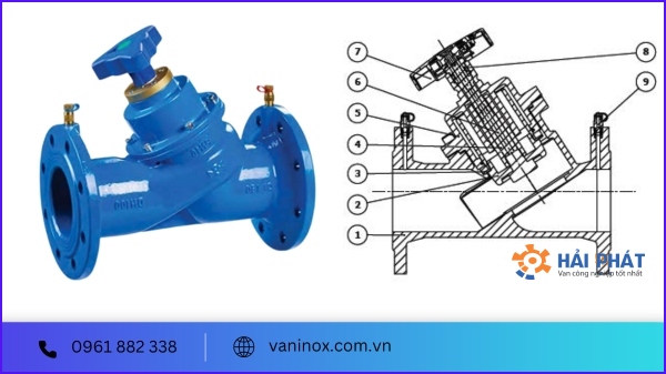 cấu tạo van cân bằng