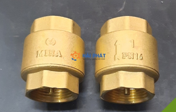 van 1 chiều đồng lò xo