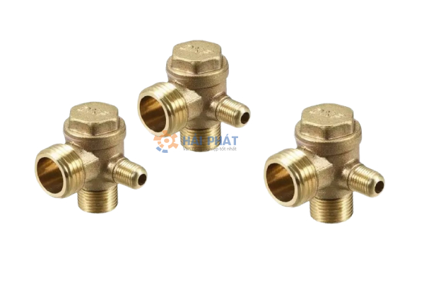 Van một chiều khí nén dạng xoay