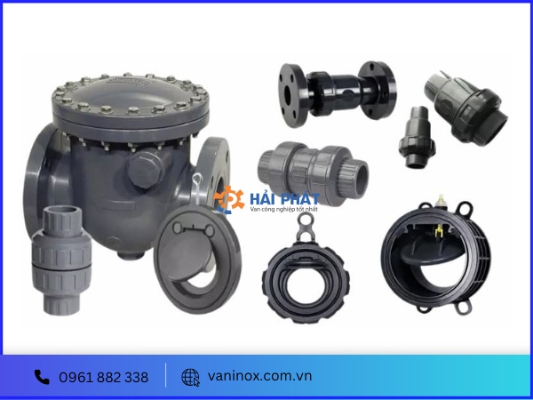 van 1 chiều nhựa