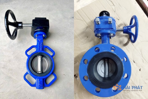 van bướm gang tay quay