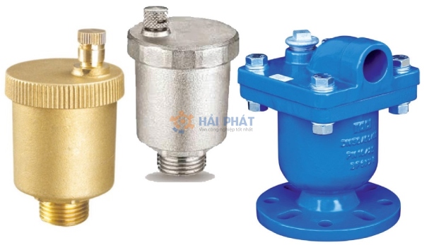 các loại van xả khí