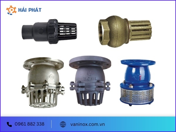 Foot valve là gì? Cấu tạo và nguyên lý hoạt động