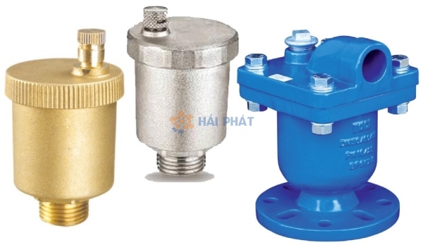 các loại van xả khí