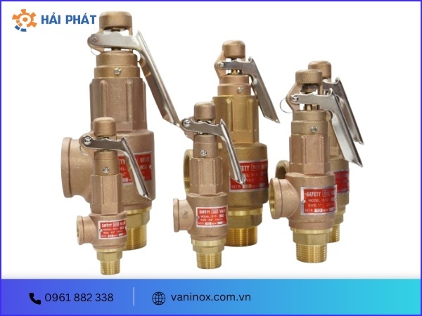 Van an toàn nồi hơi – lò hơi: Cấu tạo, phân loại, ứng dụng