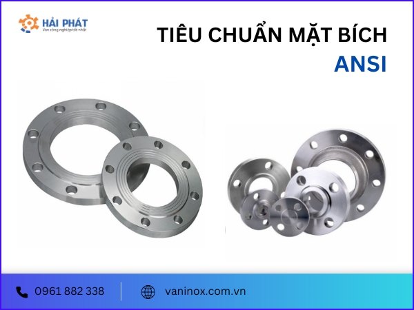 tiêu chuẩn mặt bích ansi