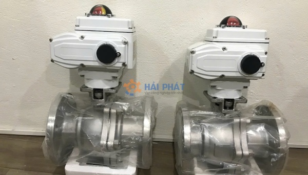 van bi đóng mở nước bằng điện