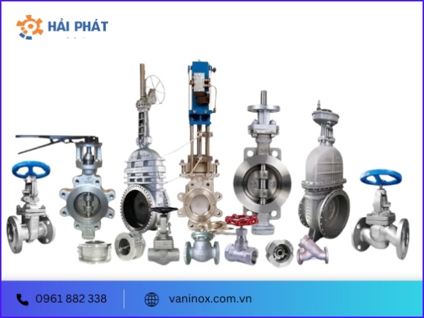 Tổng hợp các loại van công nghiệp phổ biến nhất