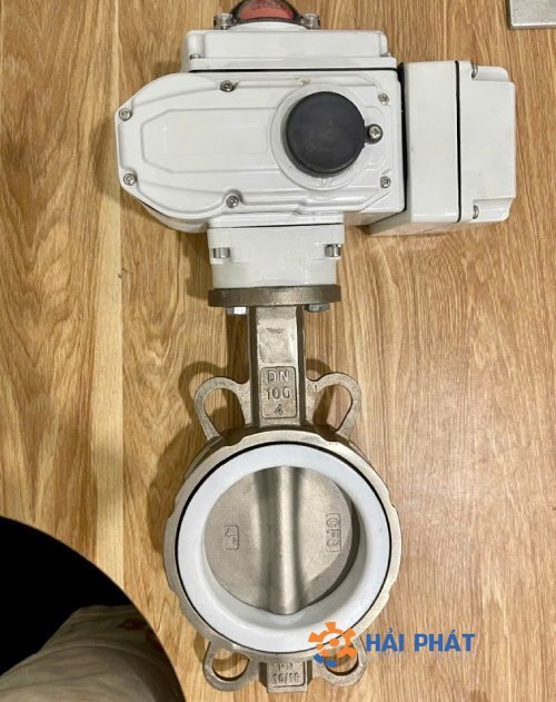 van bướm inox điều khiển điện