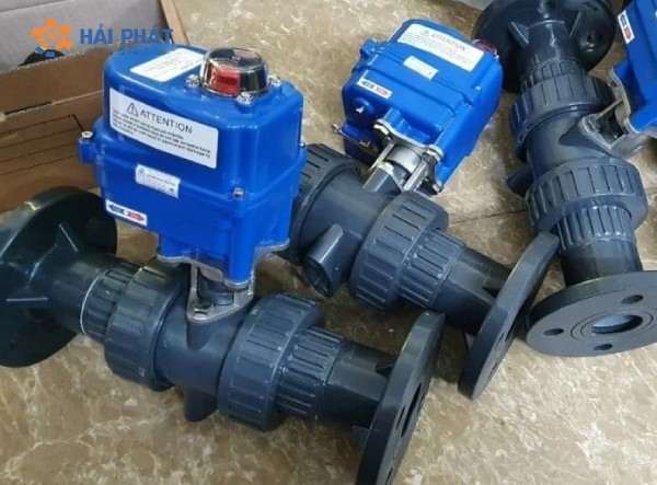 giá van bi nhựa điều khiển điện