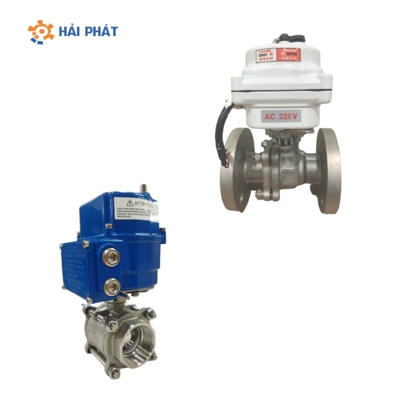 van bi điều khiển điện on off