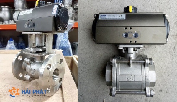 van bi điều khiển khí nén hàn