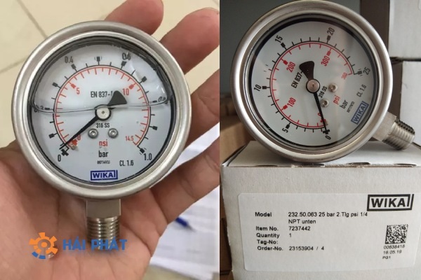 đồng hồ áp suất wika là gì