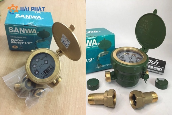 đồng hồ đo nước sanwa Thái Lan