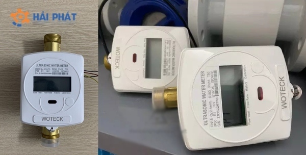 đồng hồ đo nước dạng siêu âm woteck
