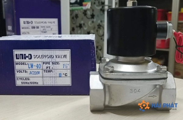 giá van điện từ inox