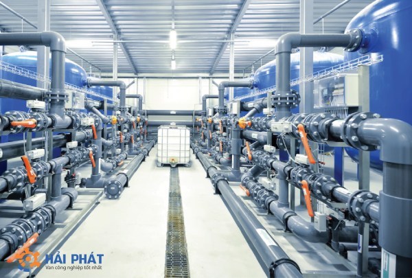 ứng dụng van bướm nhựa điện