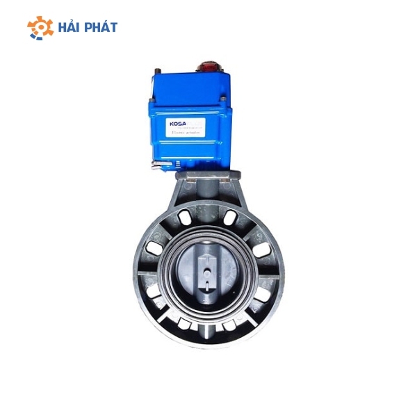 van bướm nhựa điều khiển điện kosa