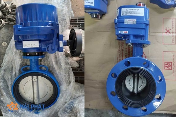 giá van vướm gang điều khiển điện