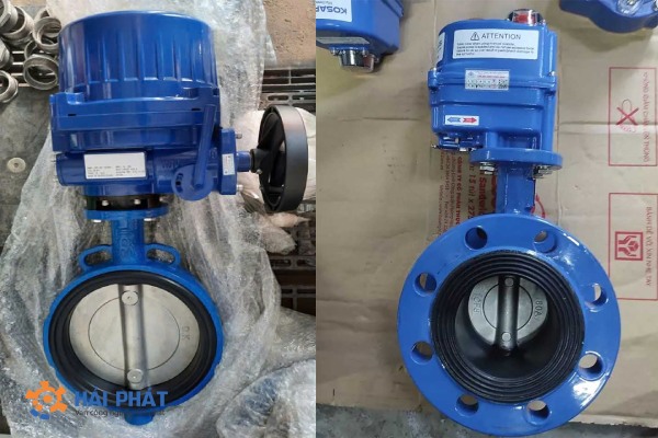 giá van vướm gang điều khiển điện