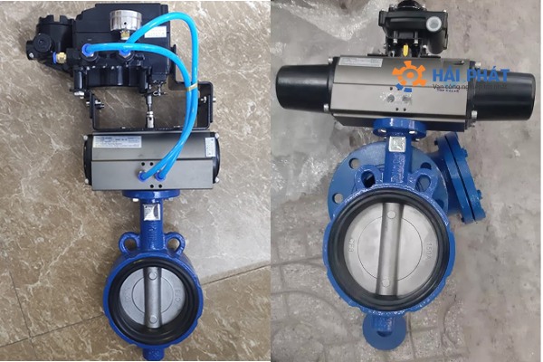 đặc điểm van bướm gang khí nén