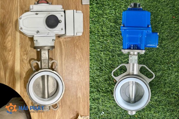 van bướm inox điện