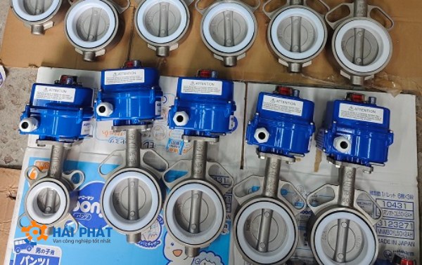 van bướm inox điện kosaplus