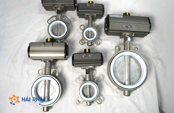 giá van bướm điều khiển khí nén kosaplus