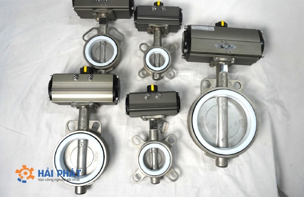 giá van bướm điều khiển khí nén kosaplus