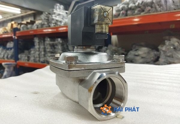 van điện từ inox lắp ren