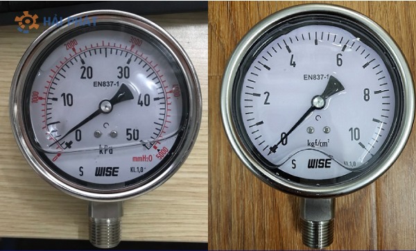 đồng hồ áp suất có dầu là gì