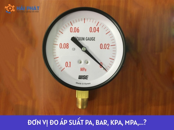 đơn vị đo áp suất