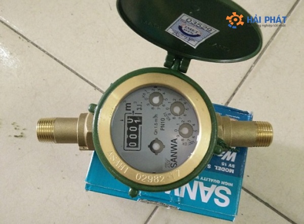 đồng hồ nước phòng trọ sanwa