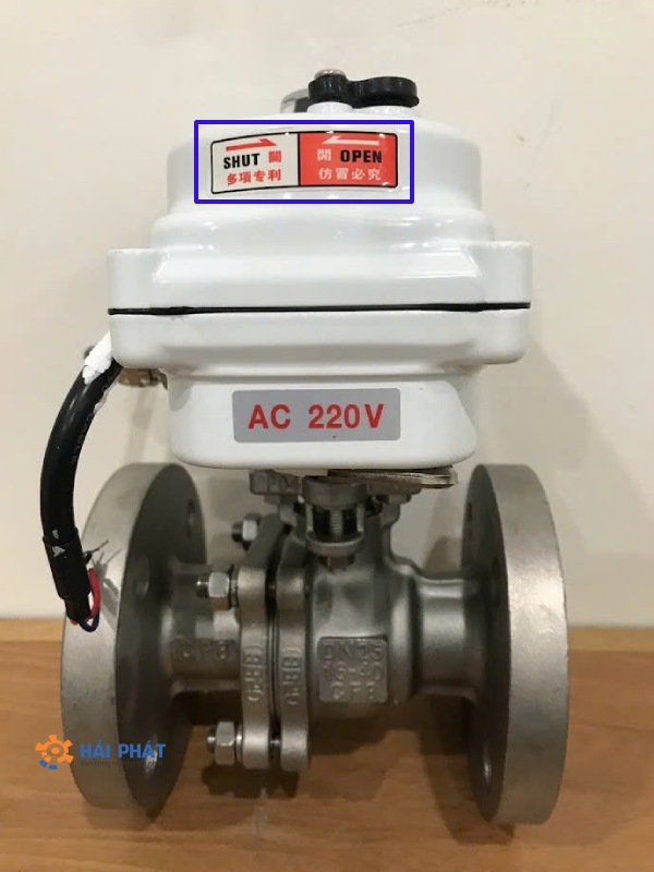 kí hiệu đóng mở van điều khiển
