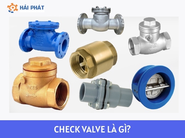 Check valve là gì? Cấu tạo và các loại check valve