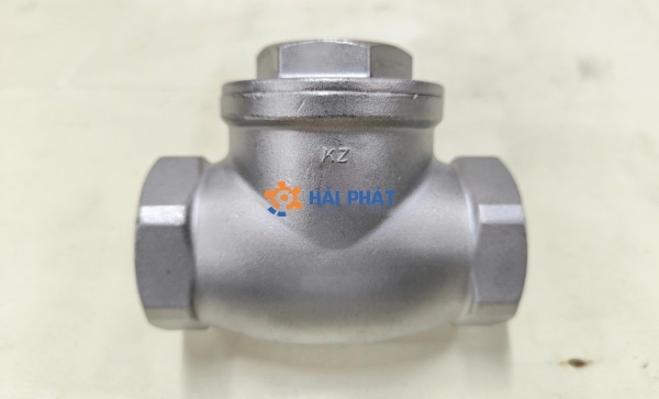van 1 chiều lá lật nối ren