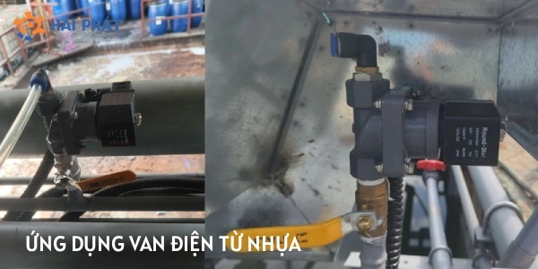 ứng dụng van điện từ nhựa